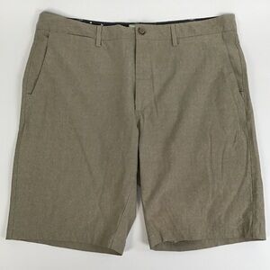 7 Diamonds Performance men’s flat front zip up shorts 38 waist